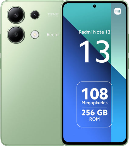 Smartphone Xiaomi Redmi Note 13 8GB/ 256GB/ 6.67'/ Verde