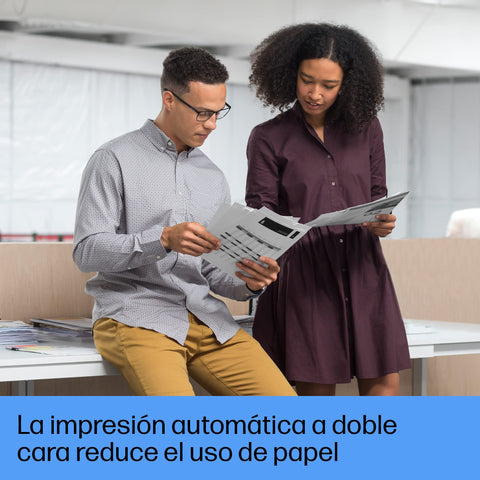 Impresora Láser Monocromo HP Laserjet Pro 4002DW WiFi/ Dúplex/ Blanca