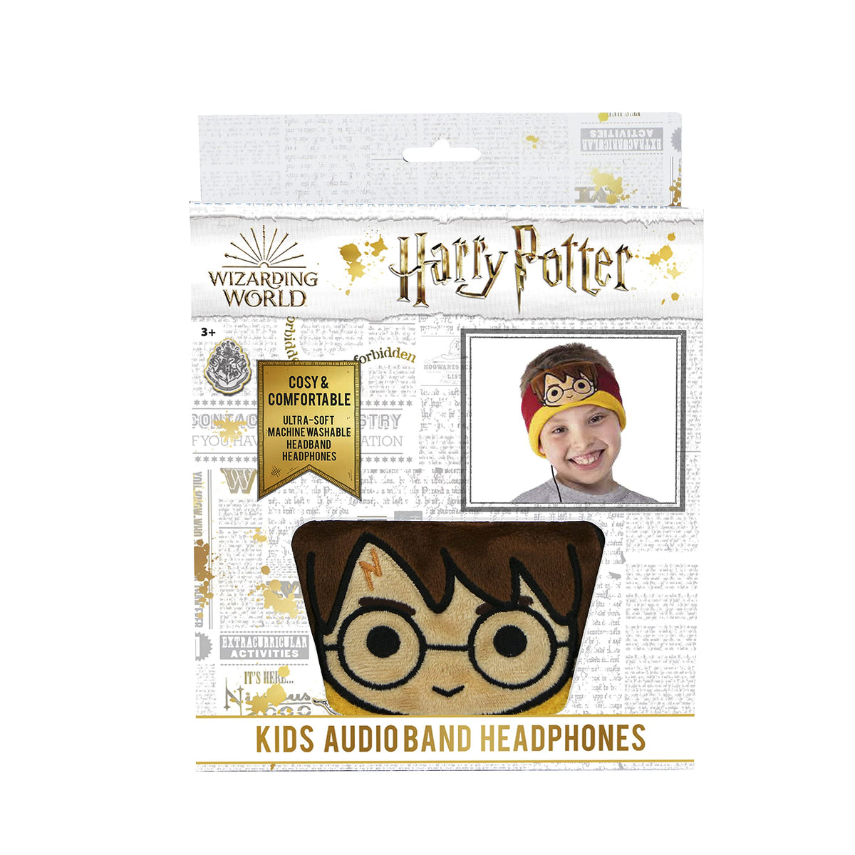 OTL Technologies Auriculares para niños - Auriculares Estilo Diadema de Harry Potter para Mayores de 3 años