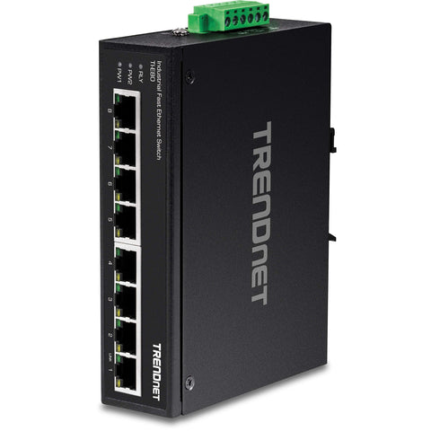 Switch TRENDnet TI-E80 8 Puertos/ RJ-45 Gigabit 10/100