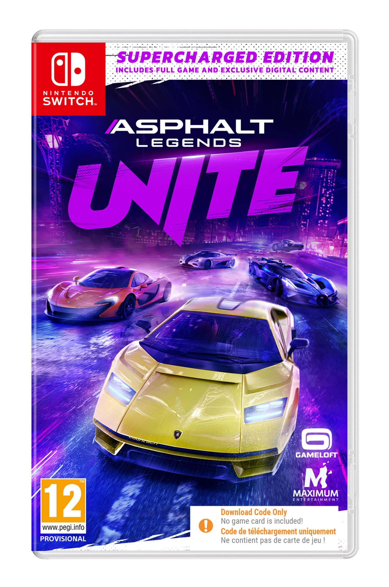 Asphalt Legends UNITE: Supercharged Edition (CIAB) - NINTENDO SWITCH