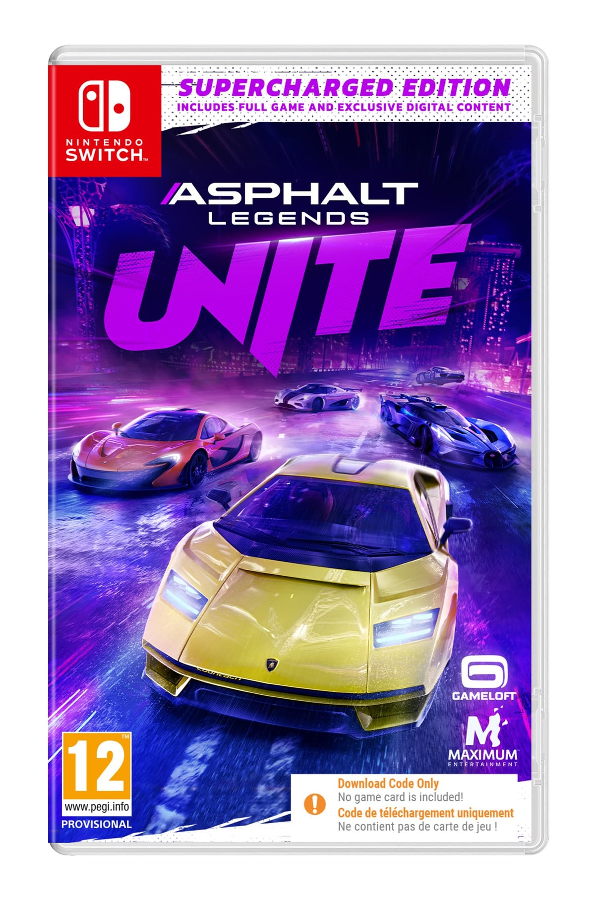 Asphalt Legends UNITE: Supercharged Edition (CIAB) - NINTENDO SWITCH