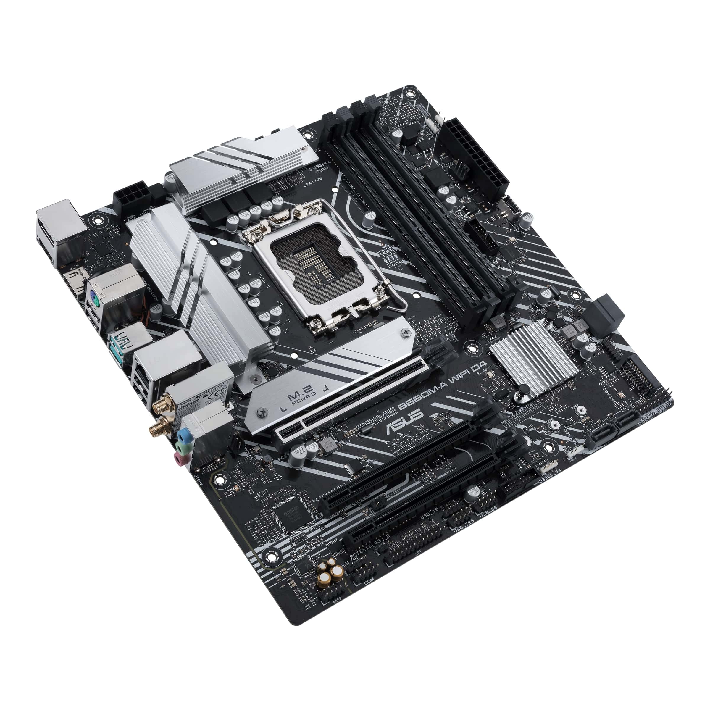 Placa Base Asus Prime B660M-A D4-CSM/ Socket 1700/ Micro ATX