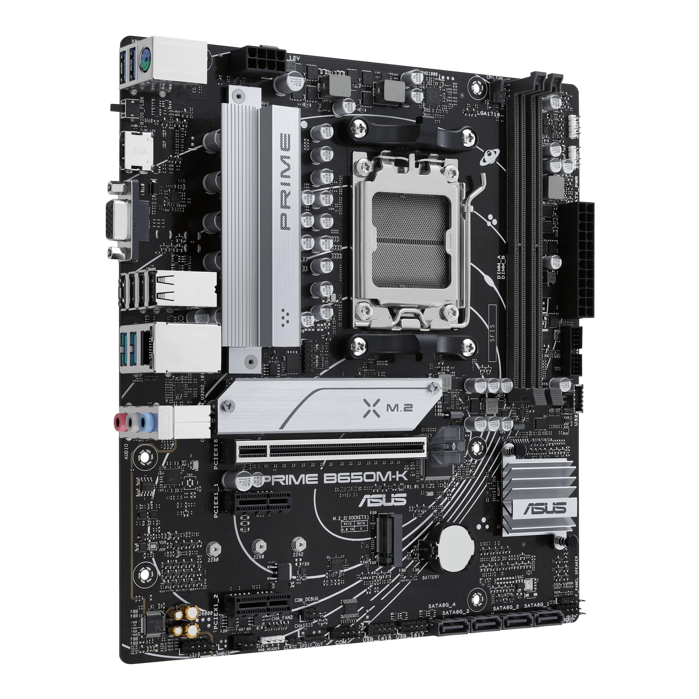 Placa Base Asus Prime B650M-K/ Socket AM5/ Micro ATX