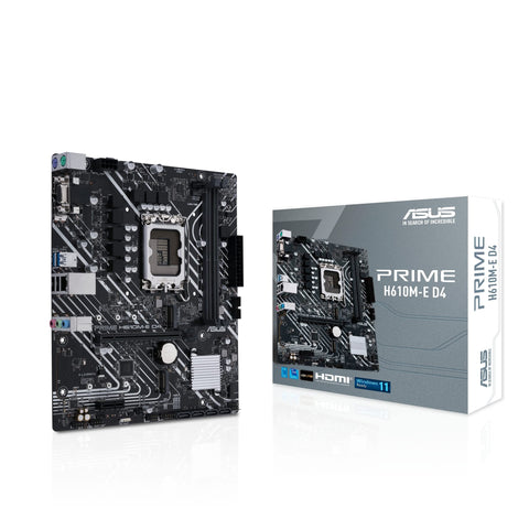 Placa Base Asus Prime H610M-E D4-CSM/ Socket 1700/ Micro ATX