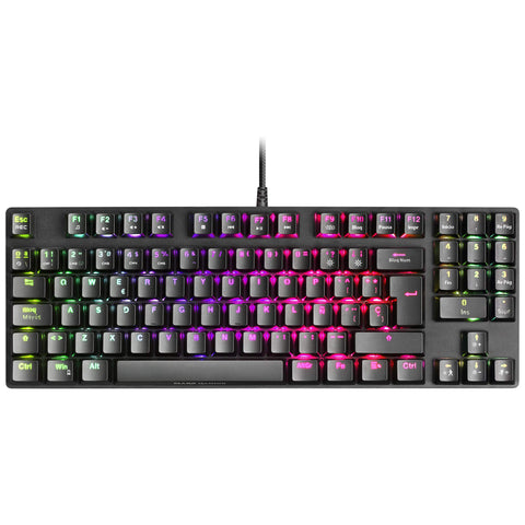 Teclado Gaming Mecánico Mars Gaming MKREVOPRORES/ Switch Rojo