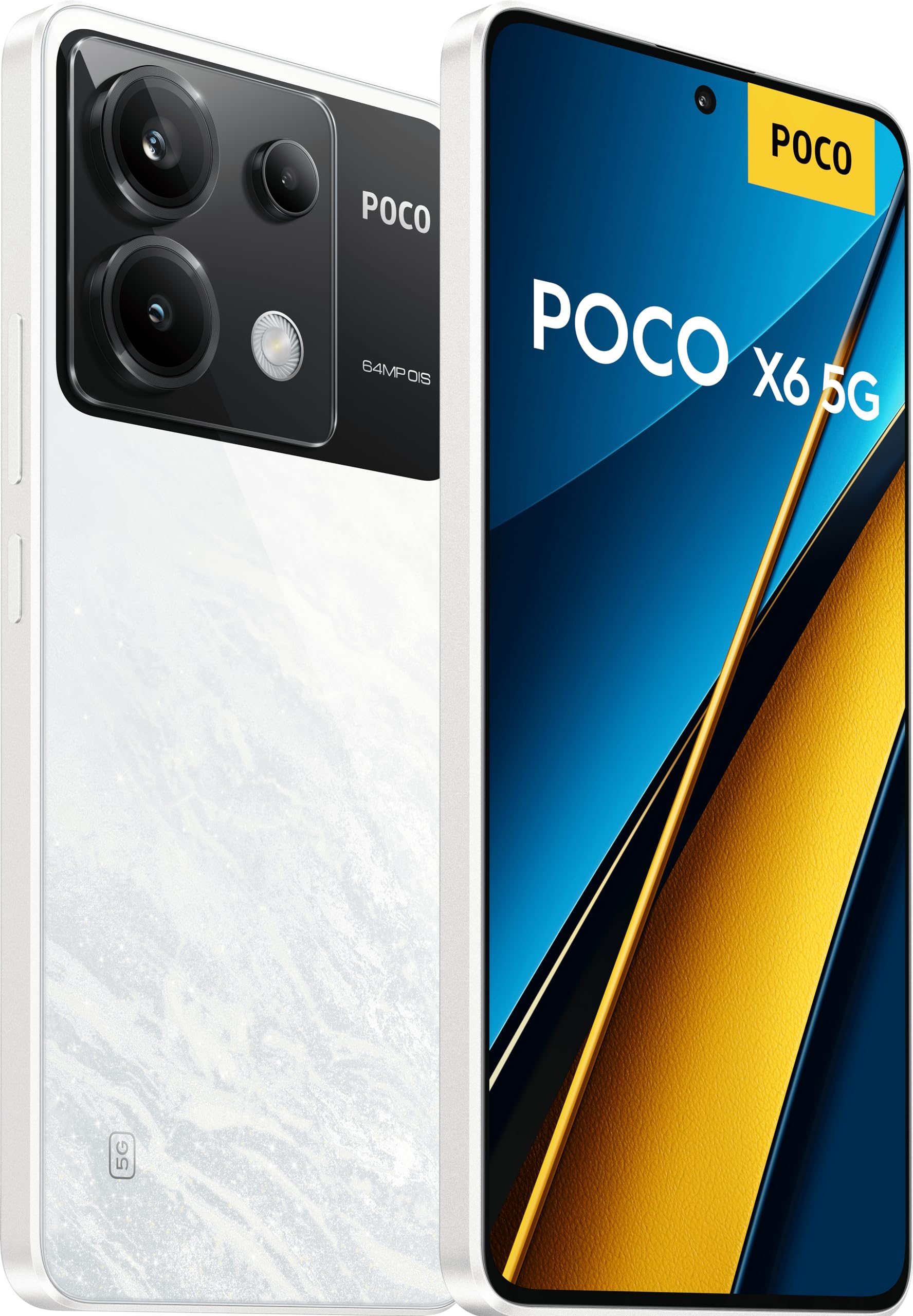 Smartphone Xiaomi POCO X6 8GB/ 256GB/ 6.67'/ 5G/ Blanco