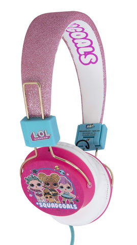 OTL - Auriculares con Cable Rosas LOL Surprise Squad Goals para Niños (PC)