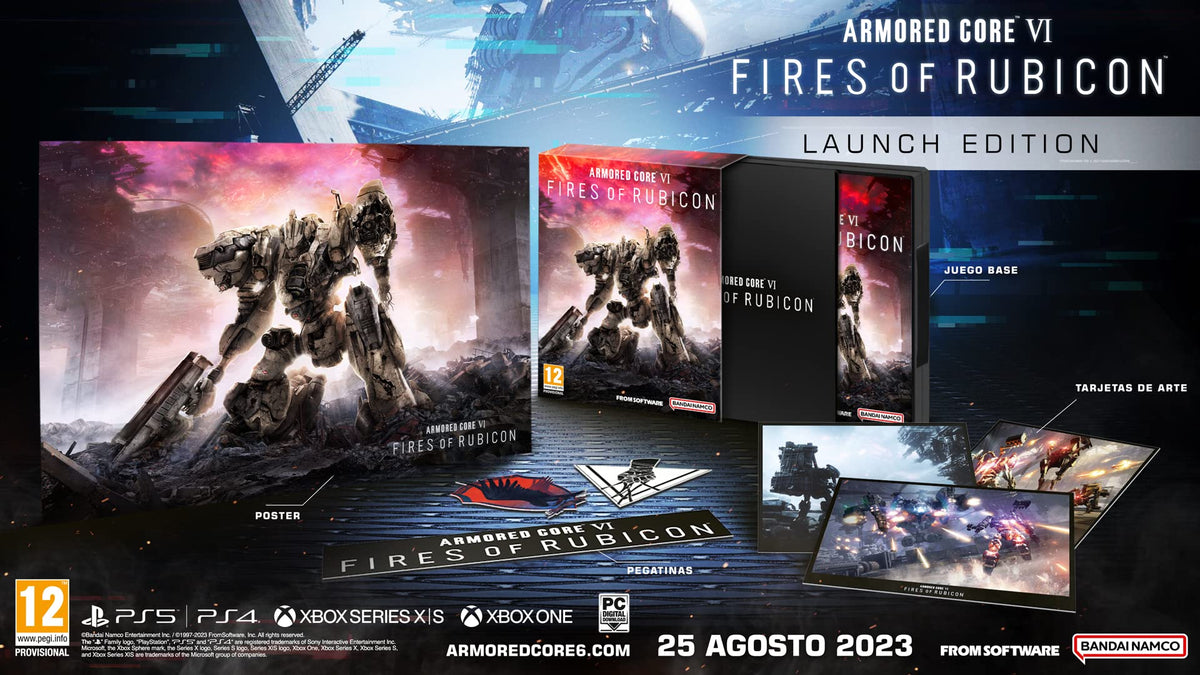 Armored Core Vi Fires Of Rubicon - Launch Edition, PS4