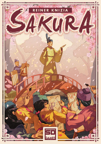 SD GAMES - Juego de Cartas Sakura - Japón, Estrategia y Diversión - Papel - 12X15X3cm