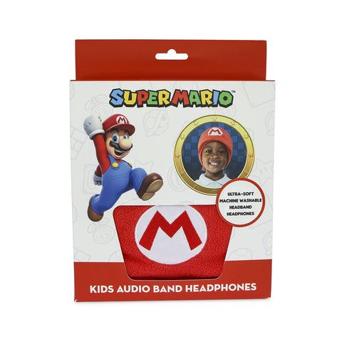 OTL Technologies Super Mario SM0796 - Auriculares con Diadema (3 años), Color Rojo