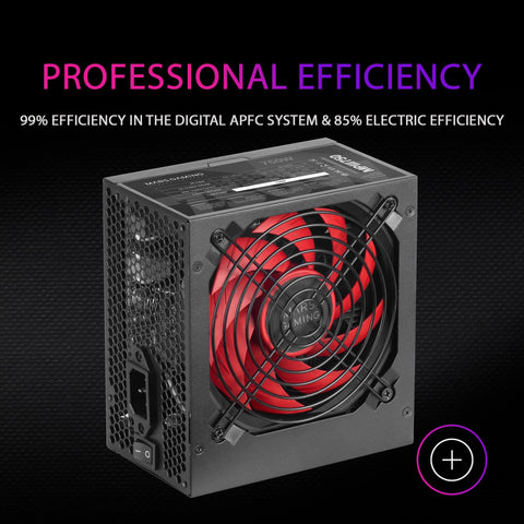 Fuente de Alimentación Mars Gaming MPIII750/ 750W/ Ventilador 12cm