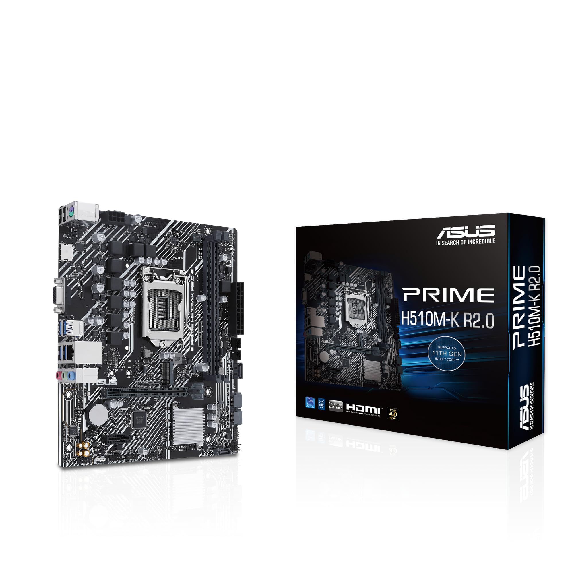 Placa Base Asus Prime H510M-K R2.0 Socket 1200/ Micro ATX