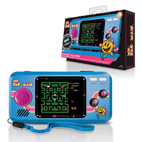 My Arcade MS.Pac-Man Pocket Player 3242 - Sistema de Juego portátil