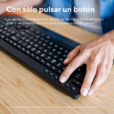 Teclado y Ratón Inalámbricos Trust Trezo