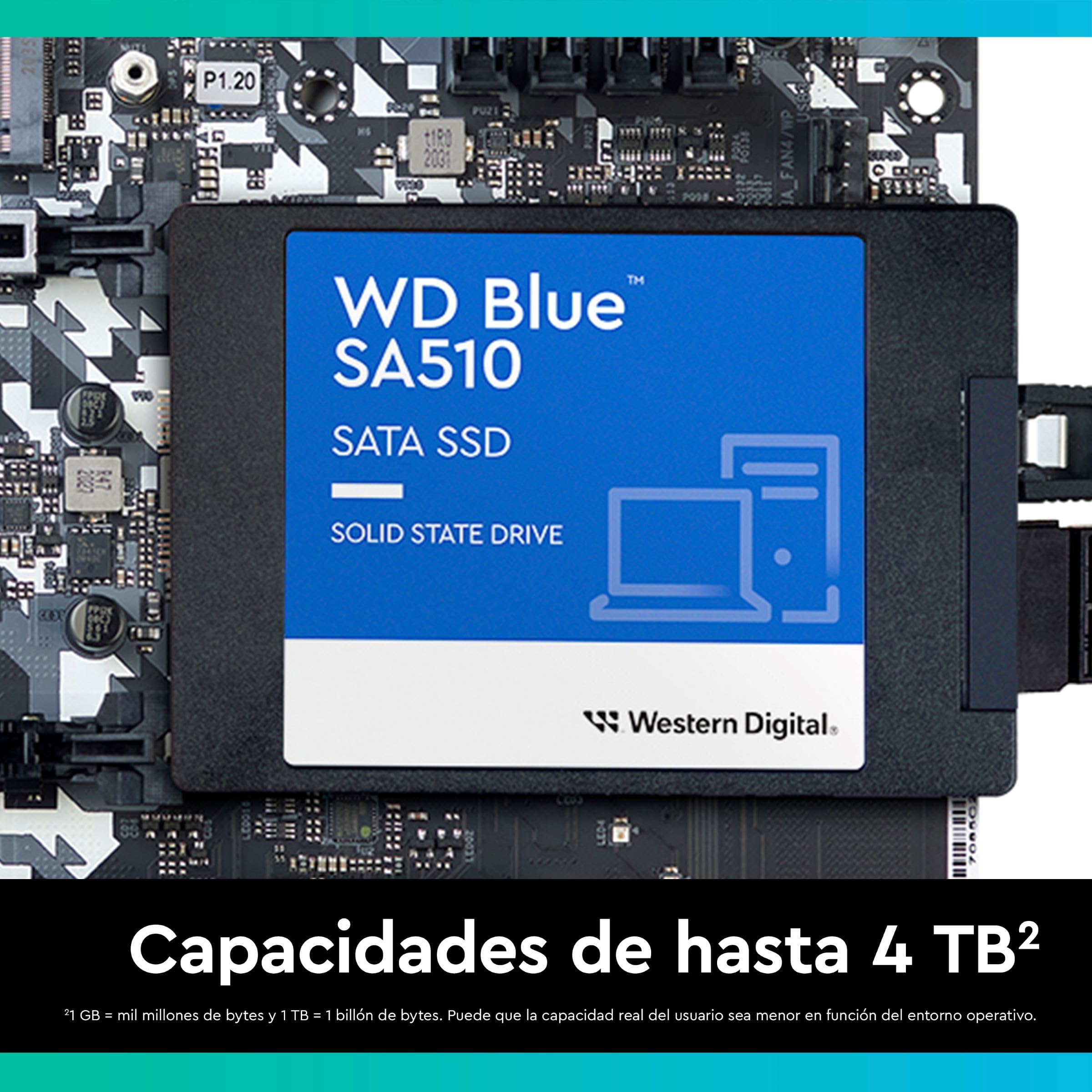 Disco SSD Western Digital WD Blue SA510 1TB/ SATA III