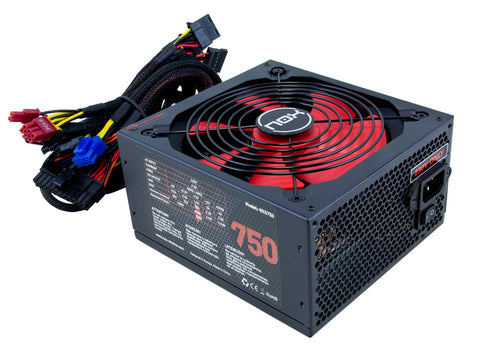 Fuente de Alimentación Nox NX/ 750W/ Ventilador 14cm