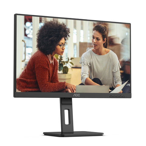 Monitor AOC 24E3QAF 23.8'/ Full HD/ Multimedia/ Regulable en altura/ Negro