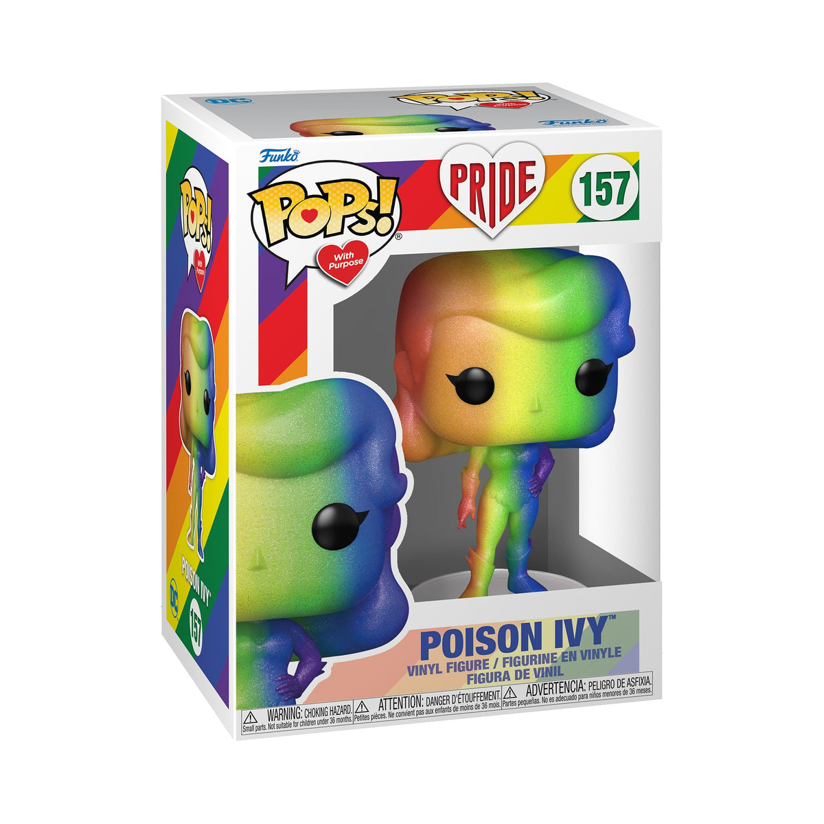 Funko Pop! Heroes: DC Pride - Poison Ivy - DC Comics - Figura de Vinilo Coleccionable - Idea de Regalo- Mercancia Oficial - Juguetes para Niños y Adultos - Comic Books Fans