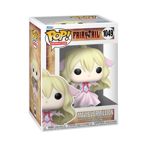 Funko Pop! Animation: Fairy Tail - Mavis Vermillion - Figura de Vinilo Coleccionable - Idea de Regalo- Mercancia Oficial - Juguetes para Niños y Adultos - Anime Fans - Muñeco para Coleccionistas