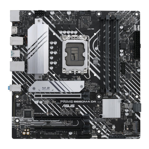 Placa Base Asus Prime B660M-A D4-CSM/ Socket 1700/ Micro ATX