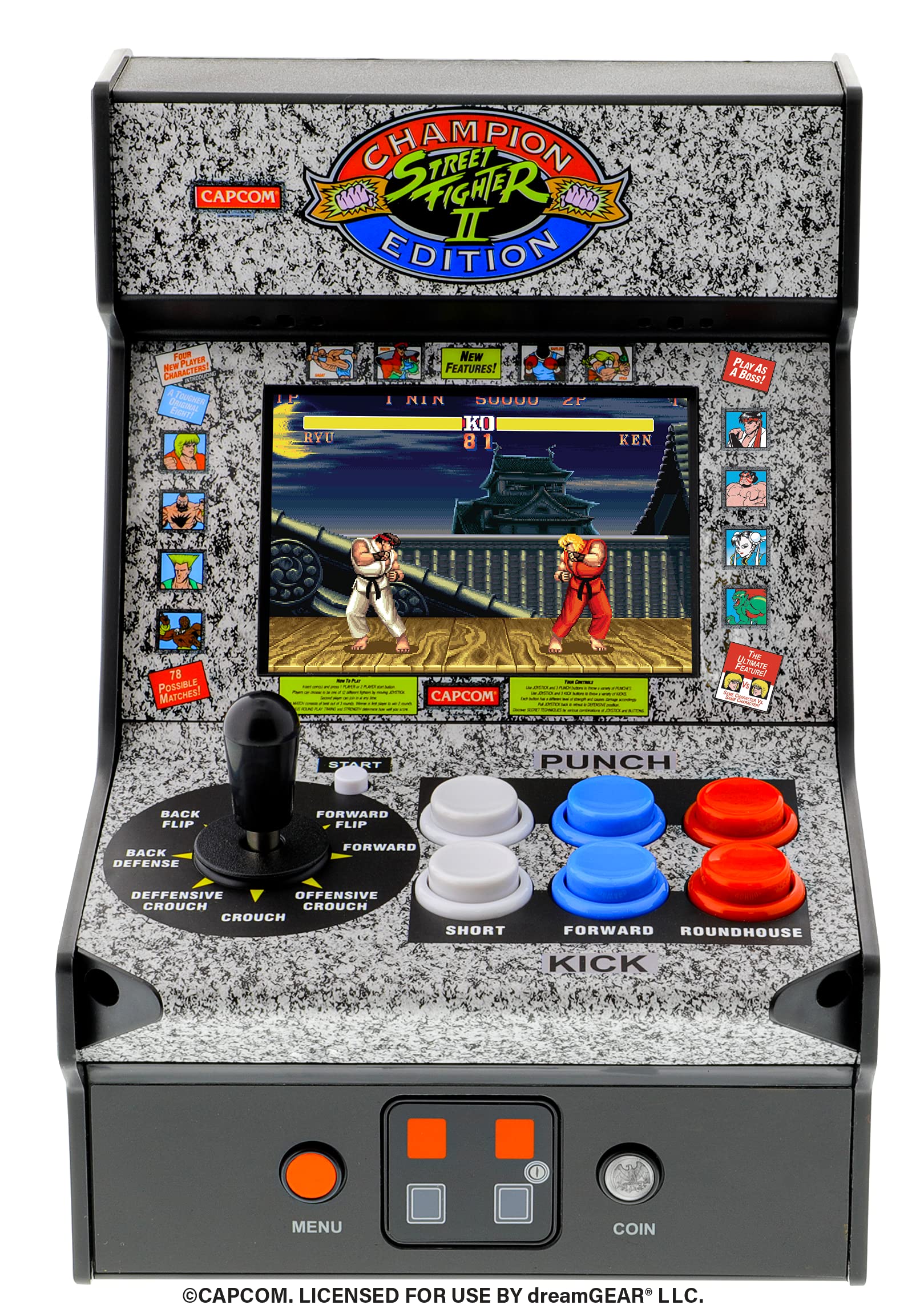 MICRO PLAYER STREET FIGHTER II