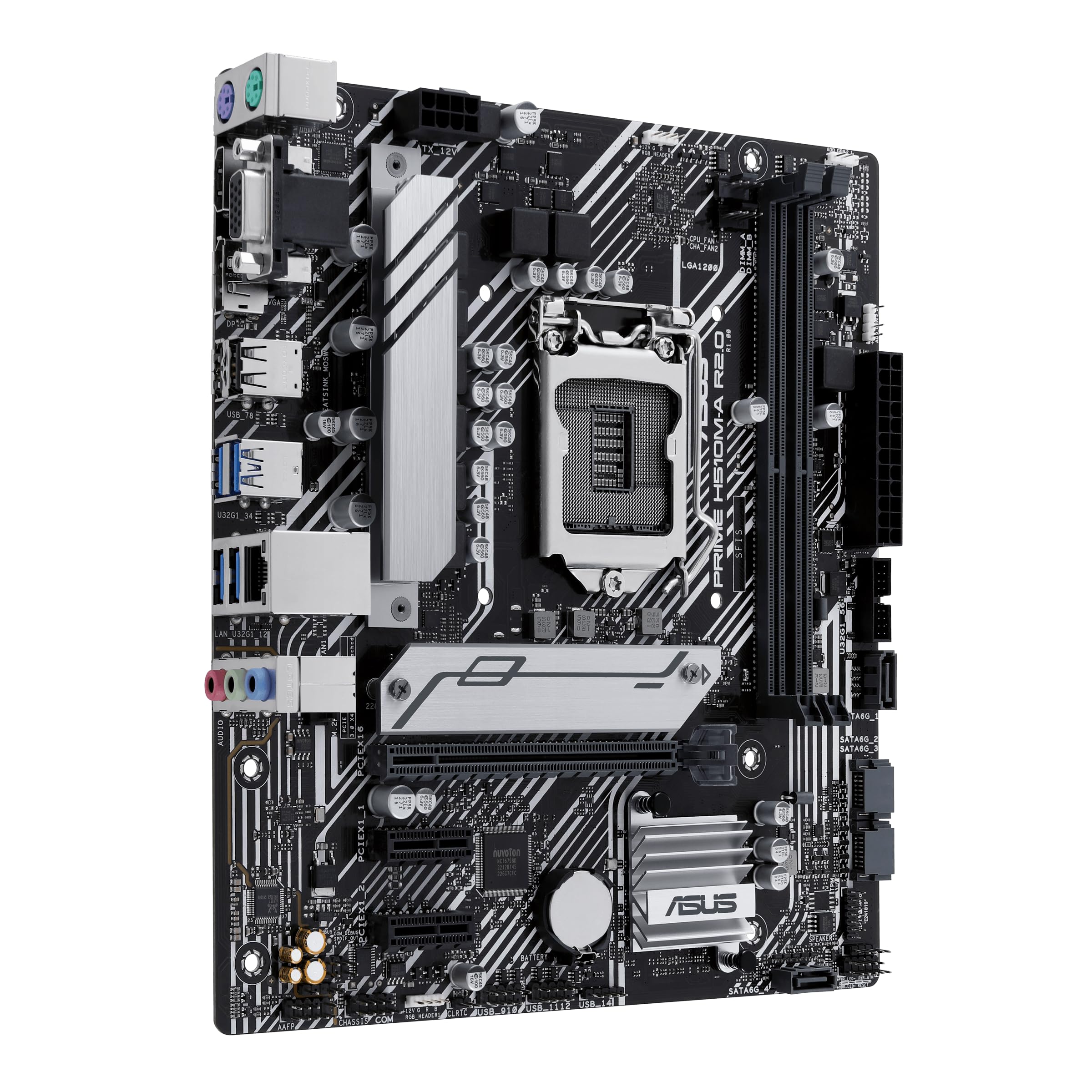 Placa Base Asus Prime H510M-A R2.0 Socket 1200/ Micro ATX