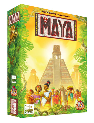 SD GAMES - Juego de Estrategia Maya - Tablero de Papel 23X32X7cm - SKU 1091