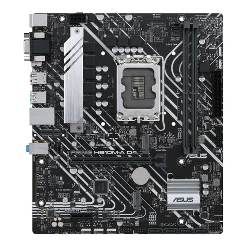 Placa Base Asus Prime H610M-A D4-CSM/ Socket 1700/ Micro ATX