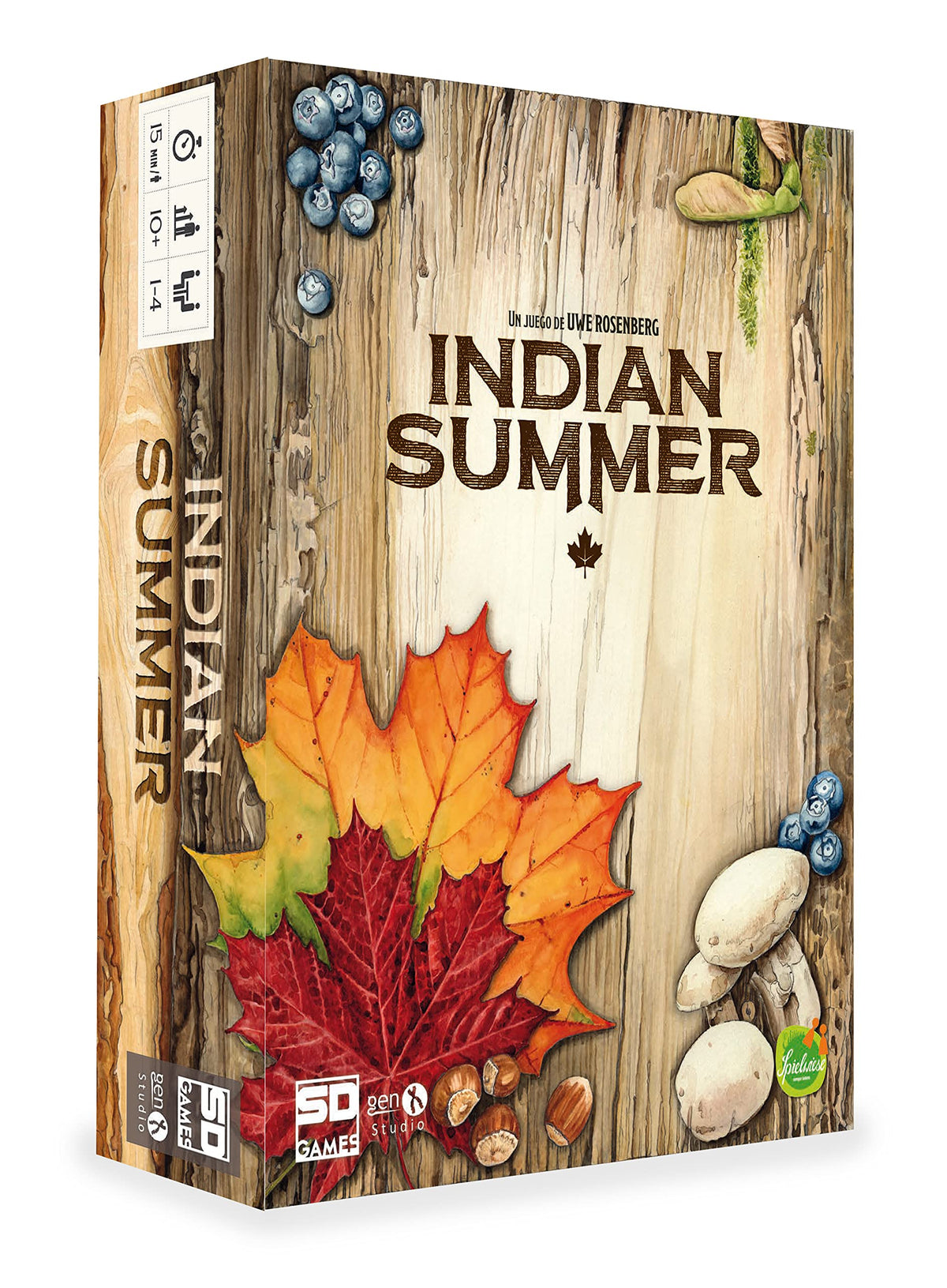 INDIAN SUMMER, OTOÑO EN NUEVA INGLATERRA - Juego de Puzzles y Estrategia, Mayores 10 Años, 1 a 4 Jugadores