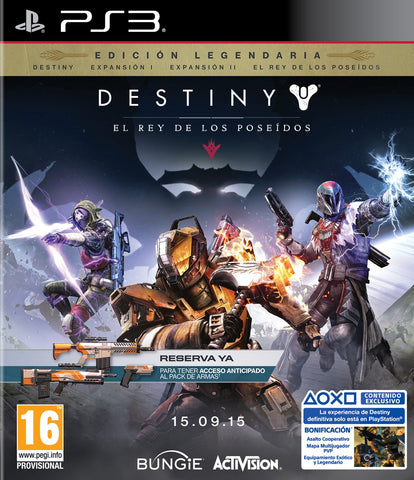 Destiny: El Rey De Los Poseídos - Edición Reserva