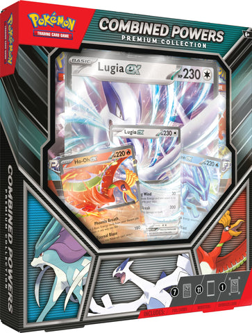 BANDAI PC85595 Juego de Cartas Pokémon TCG: Combined Powers Premium Collection, Multicolor, Coleccionable para los Amantes del Anime, Versión en Español