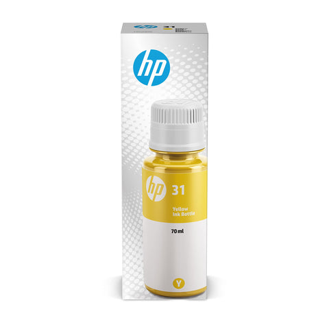 Botella de Tinta Original HP nº31/ Amarillo