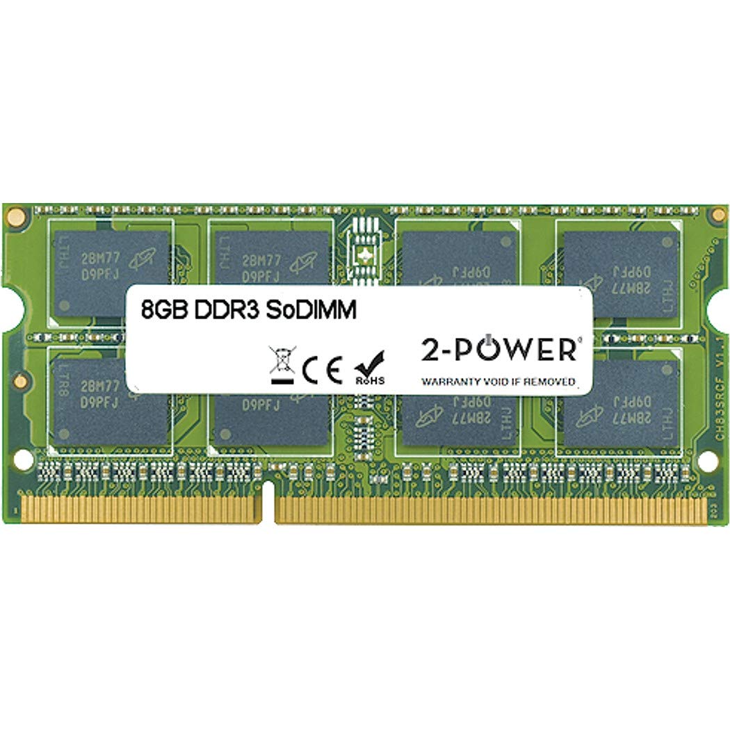 Memoria RAM 2-Power MultiSpeed 8GB/ DDR3L/ 1066/ 1333/ 1600MHz/ 1.35V/ CL7/9/11/ SODIMM