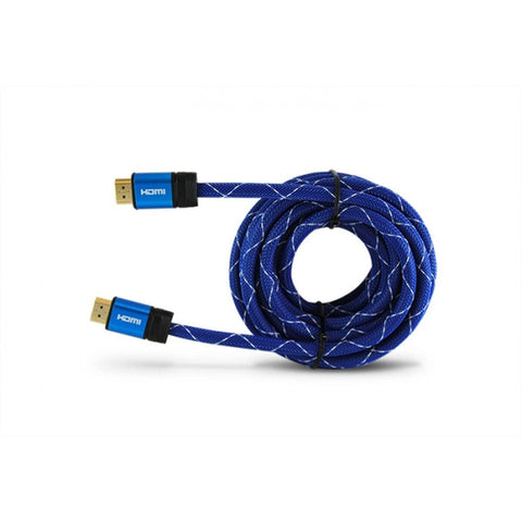 Cable HDMI 2.0 4K 3GO CHDMI52/ HDMI Macho - HDMI Macho/ 5m/ Azul