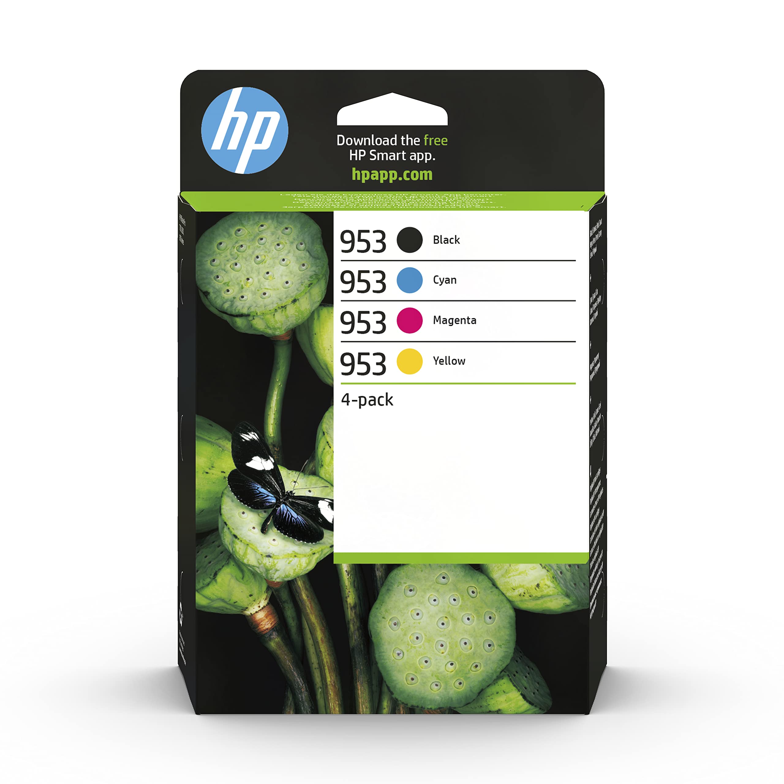 Cartucho de Tinta Original HP nº953 Multipack/ Cian/ Magenta/ Amarillo/ Negro