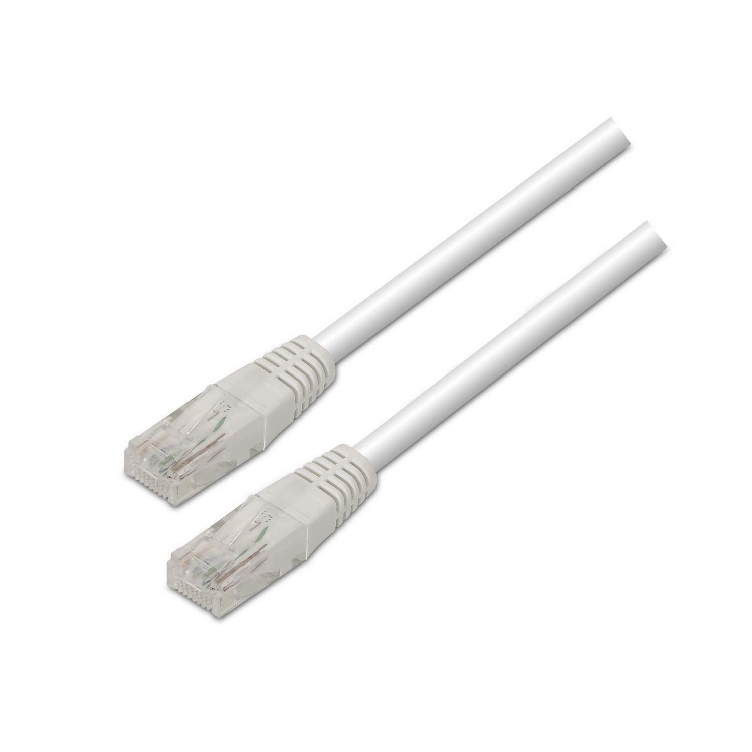 Cable de Red RJ45 UTP Aisens A133-0196 Cat.5e/ 50cm/ Blanco