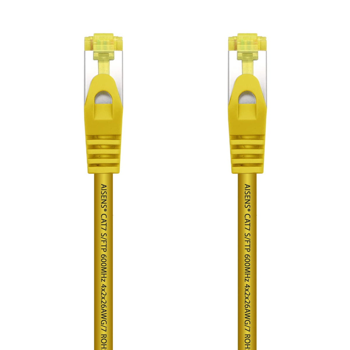 Cable de Red RJ45 SFTP Aisens A146-0472 Cat.7/ 25cm/ Amarillo