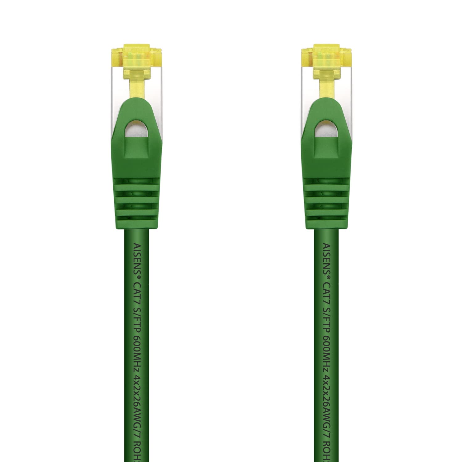 Cable de Red RJ45 SFTP Aisens A146-0480 Cat.7/ 25cm/ Verde