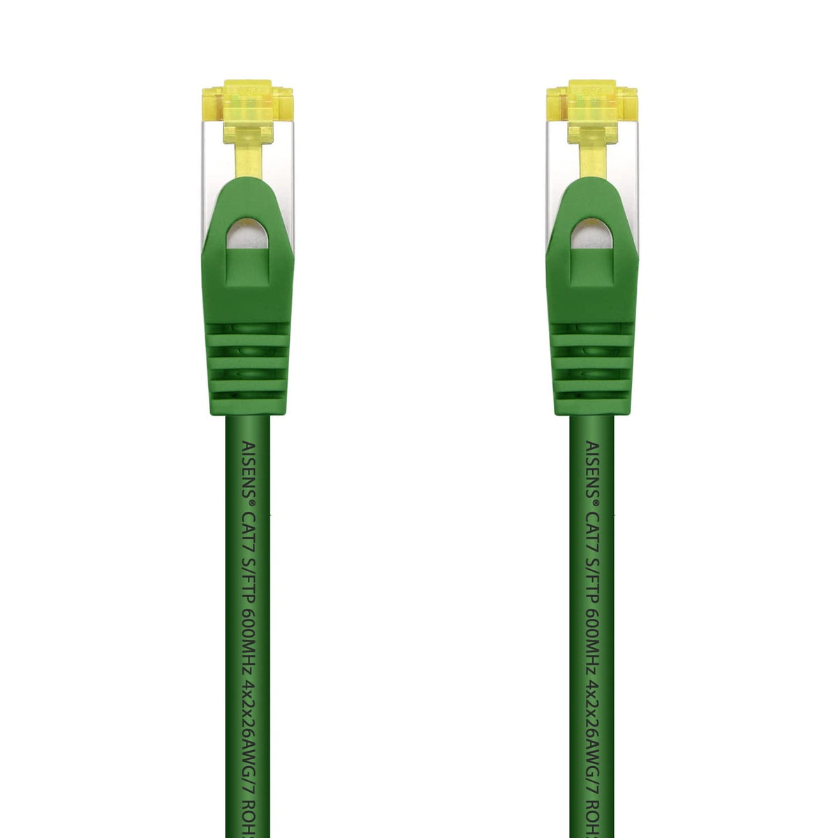 Cable de Red RJ45 SFTP Aisens A146-0480 Cat.7/ 25cm/ Verde