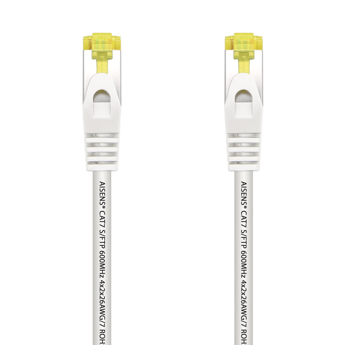 Cable de Red RJ45 SFTP Aisens A146-0488 Cat.7/ 25cm/ Blanco