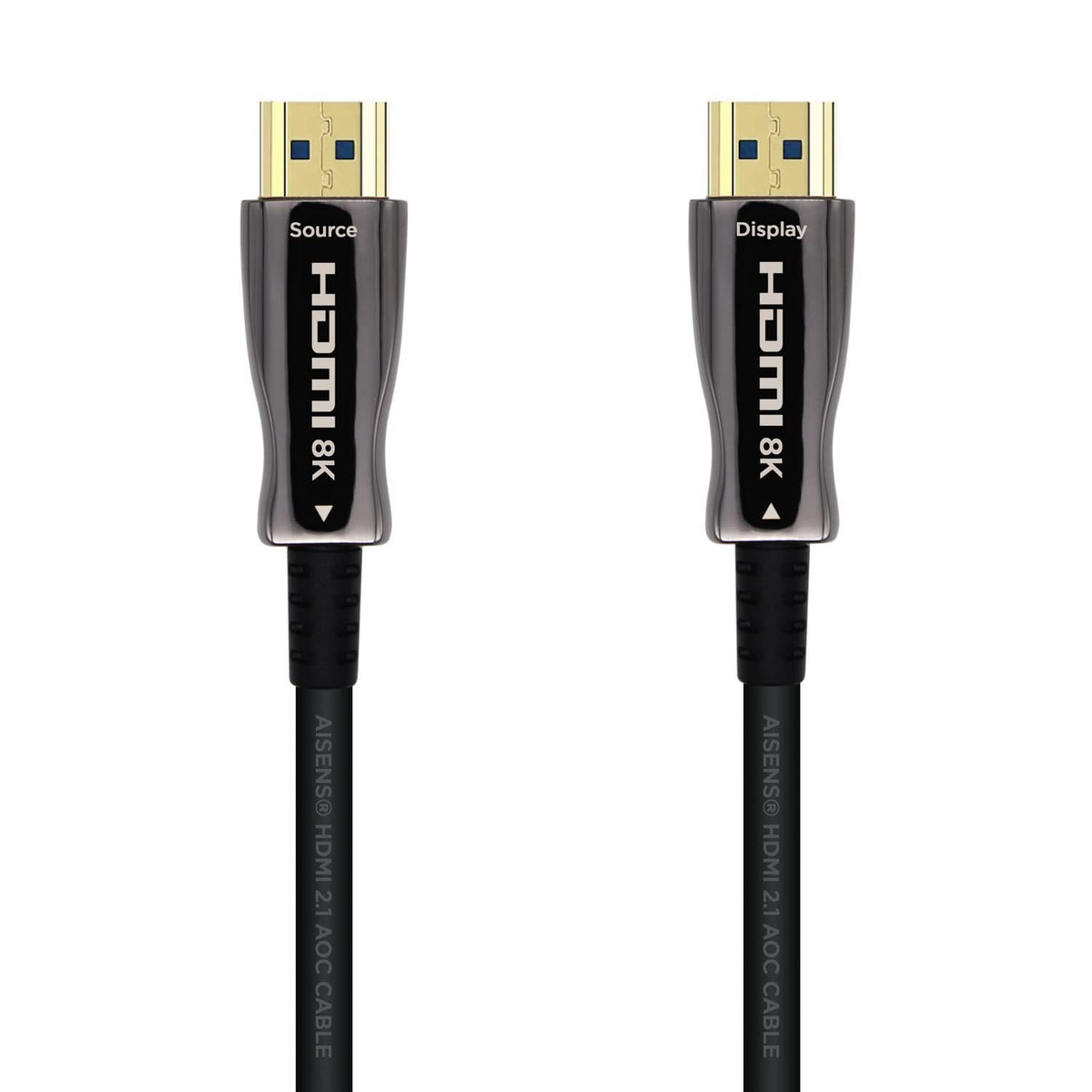 Cable HDMI 2.1 AOC 8K Aisens A153-0517/ HDMI Macho - HDMI Macho/ 20m/ Negro