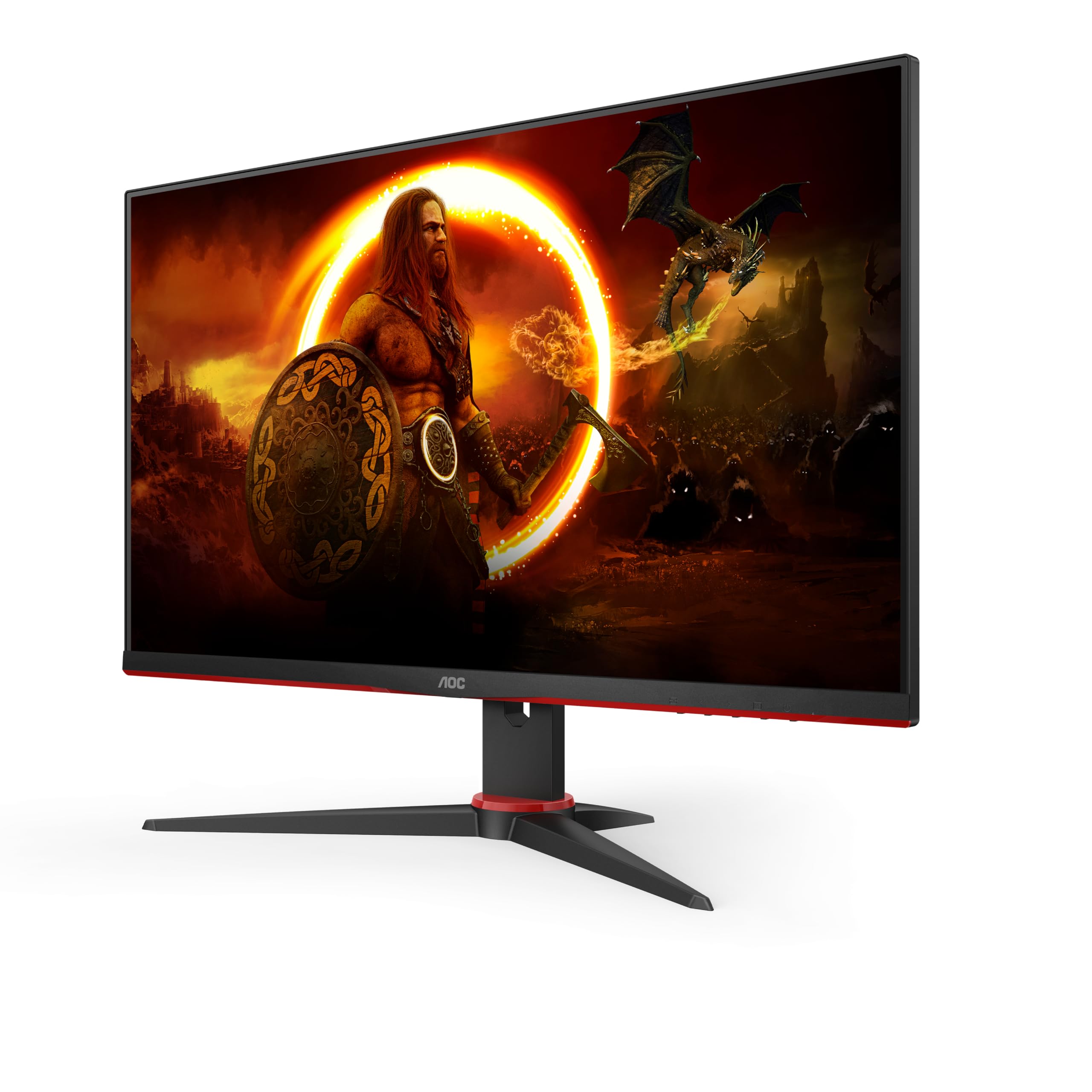 Monitor Gaming AOC 24G2SPAE/BK 23.8'/ Full HD/ 1ms/ 165Hz/ IPS/ Multimedia/ Negro