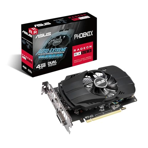 Tarjeta Gráfica Asus Phoenix Radeon RX 550/ 4GB GDDR5