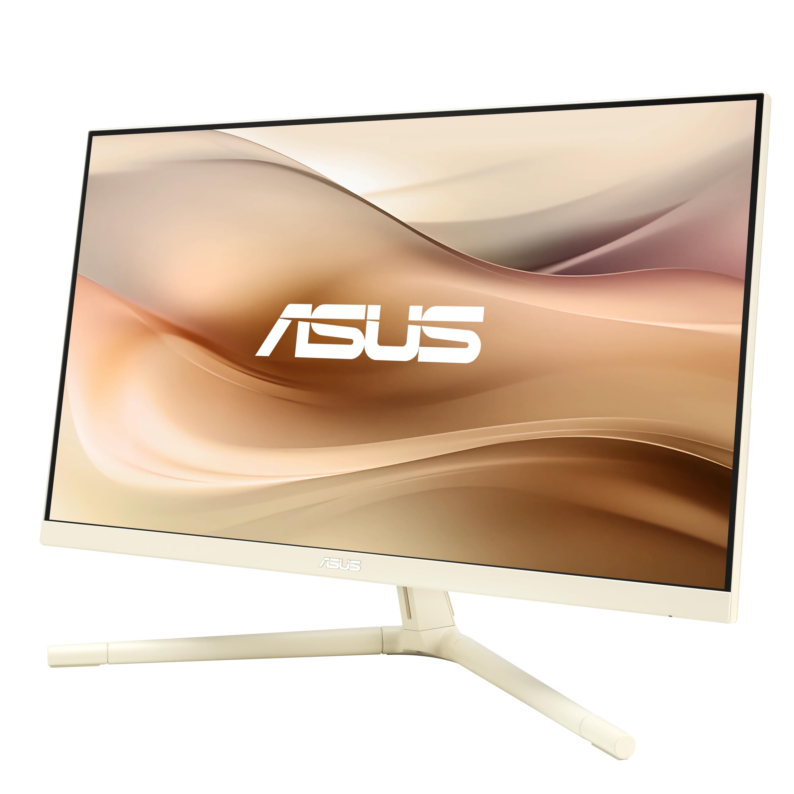 Monitor Profesional Asus VU249CFE-M 23.8'/ Full HD/ Regulable en altura/ Oat Milk