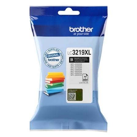 Cartucho de Tinta Original Brother LC-3219 XL Alta Capacidad/ Negro