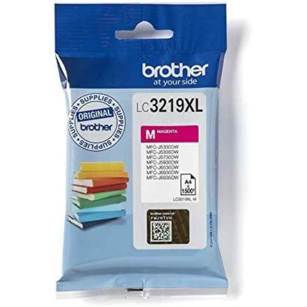 Cartucho de Tinta Original Brother LC-3219M XL Alta Capacidad/ Magenta