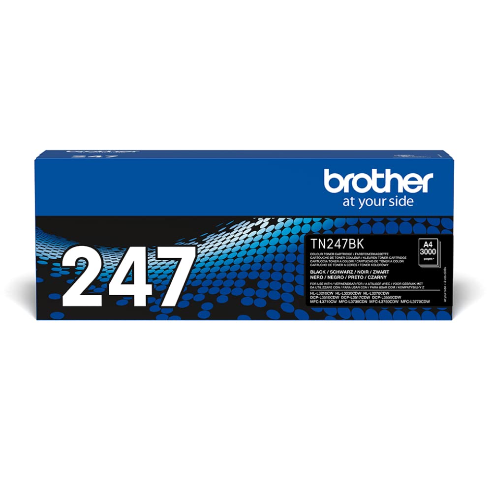 Tóner Original Brother TN-247BK Alta Capacidad/ Negro