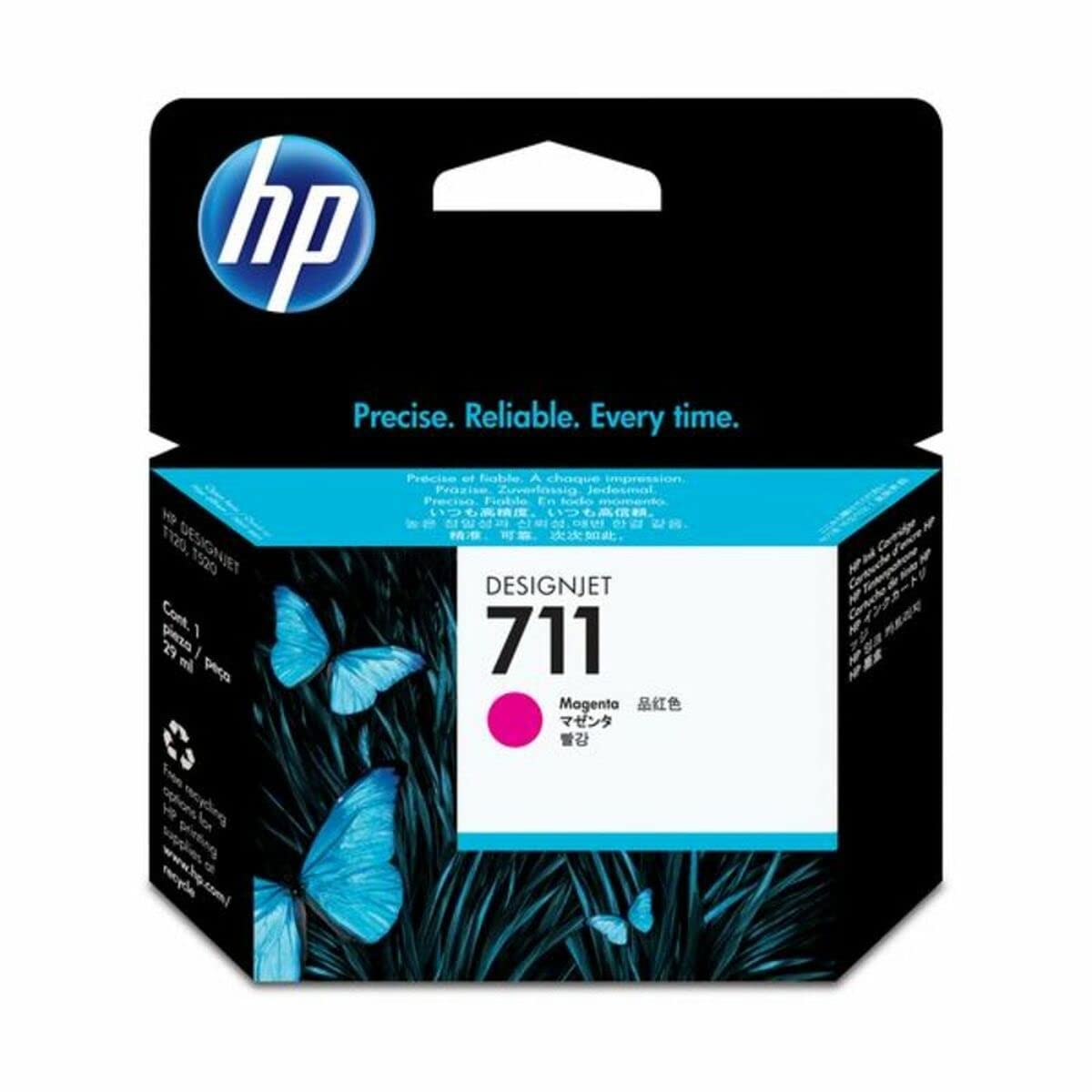 Cartucho de Tinta Original HP nº711/ Magenta