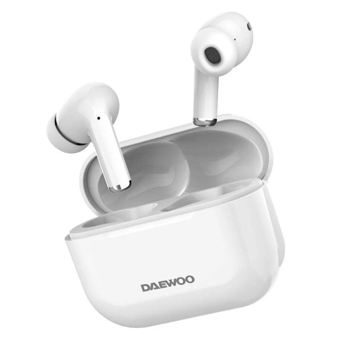 Auriculares Bluetooth Daewoo DW2002 con estuche de carga/ Autonomía 6h/ Blancos